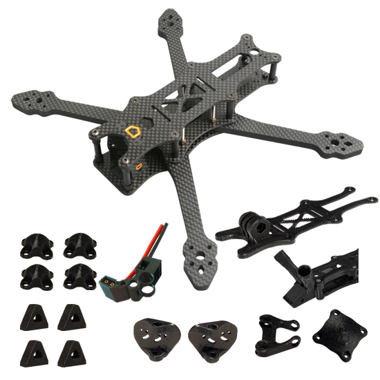 F5L FPV drone frame with reinforced carbon AMAXinno