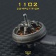 Brushless Motor 1102 (4x M2 holes Ø9mm) Competition